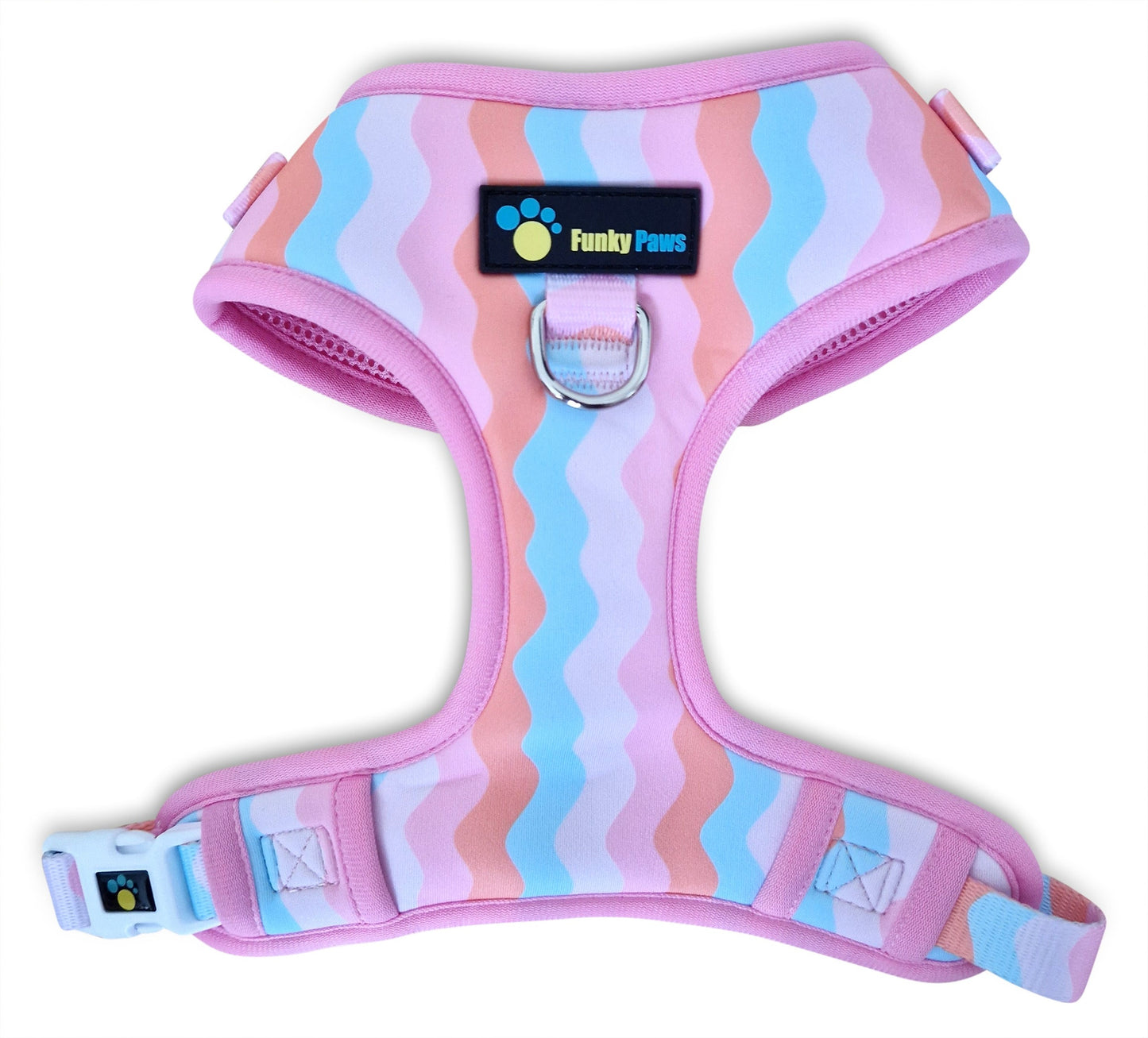 Adjustable Harness - Funky Swirls